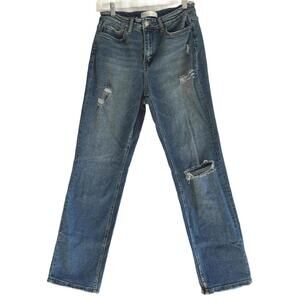 Vervet Blue High Rise Slim Straight Leg Ankle Jean Size 29